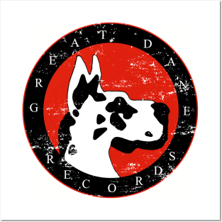 Great Dane Records - Distressed Posters and Art